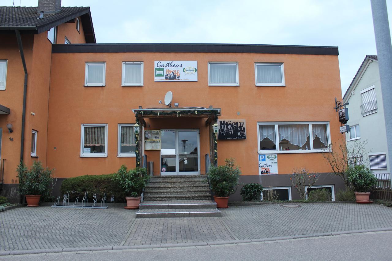 Gasthaus Moesle Hotel Oberreute Exterior foto